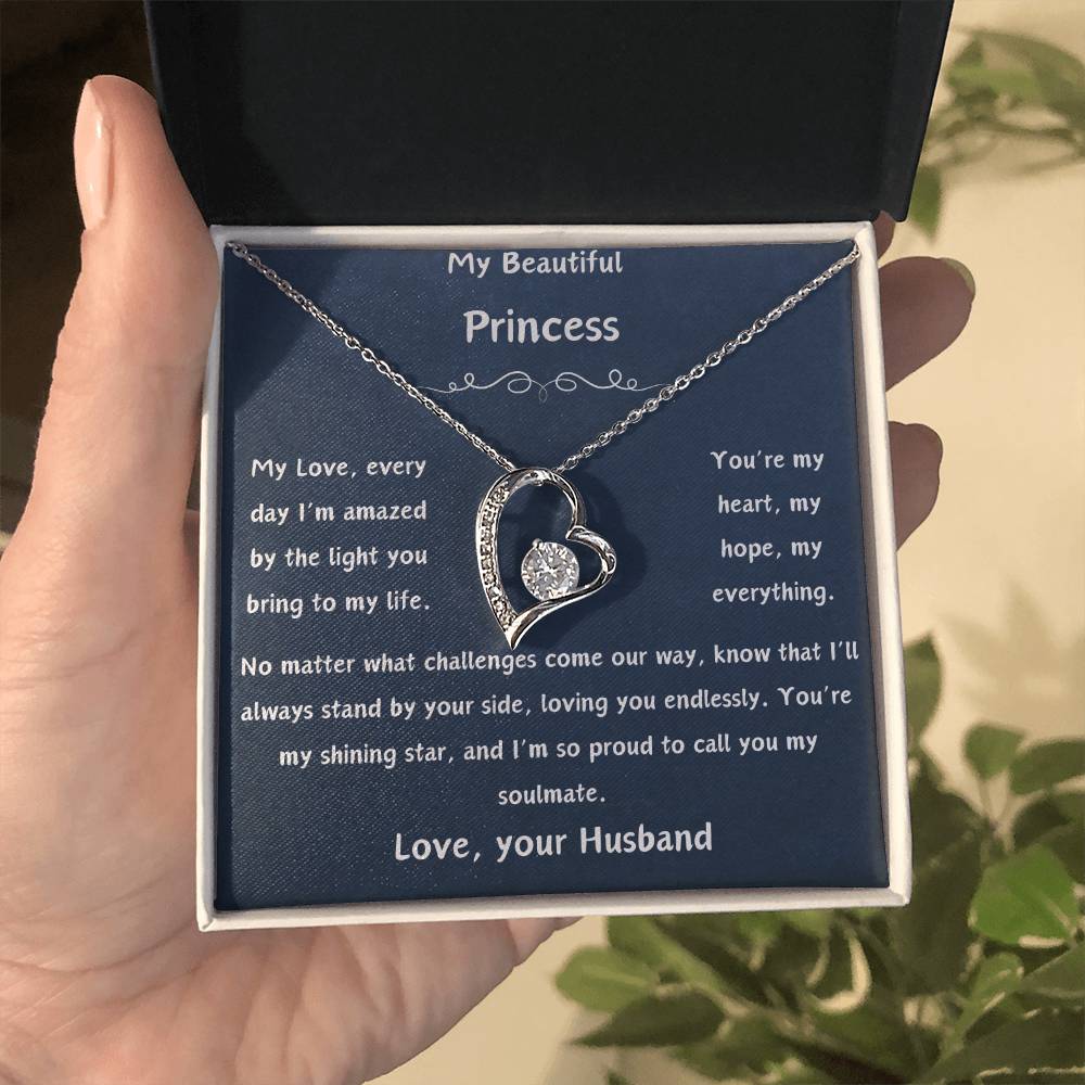 My Beautiful Princess - Love Knot Necklace