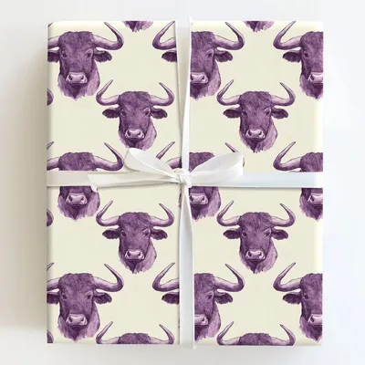 Fierce Violet - Gift Wrap for Christmas, Holidays Wrapping Paper, Christmas Wrapping Paper