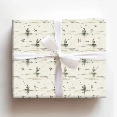 Catch of My Life - Gift Wrap for Christmas, Holidays Wrapping Paper, Christmas Wrapping Paper