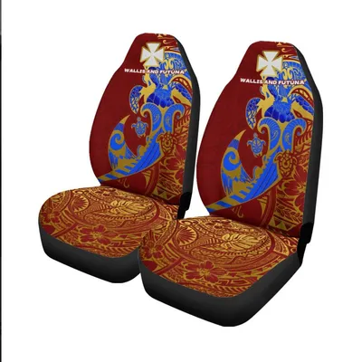 Wallis And Futuna Car Seat Covers Polynesian Royal Style