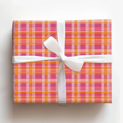 Tartan Twist - Gift Wrap for Christmas, Holidays Wrapping Paper, Christmas Wrapping Paper