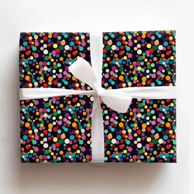 Birthday Sprinkle - Gift Wrap for Christmas, Holidays Wrapping Paper, Christmas Wrapping Paper