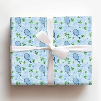 Irish Backhand - Gift Wrap for Christmas, Holidays Wrapping Paper, Christmas Wrapping Paper