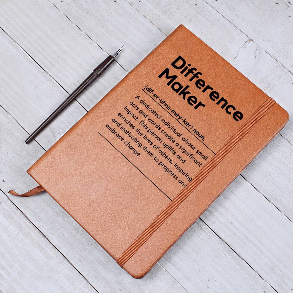 Difference Maker  – Inspiring Change Through Small Acts - Graphic Journal