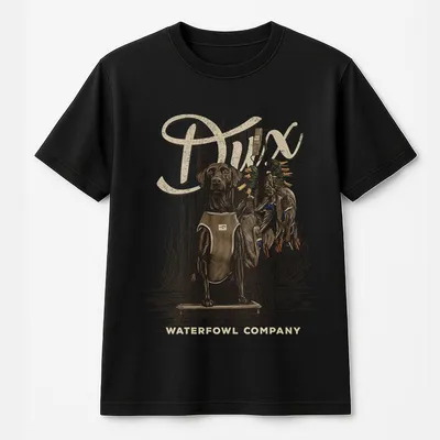 Dux Waterfowl Labrador Retriever Duck Hunting T-Shirt For Men,Outdoor Waterfowl Gear