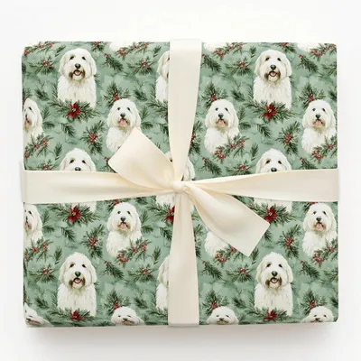 Fluffy Christmas Joy - Gift Wrap for Christmas, Holidays Wrapping Paper, Christmas Wrapping Paper