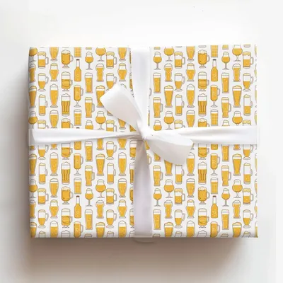 On Draft - Gift Wrap for Christmas, Holidays Wrapping Paper, Christmas Wrapping Paper