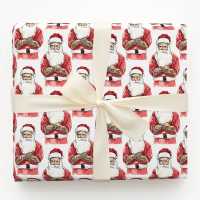Jolly Ink - Gift Wrap for Christmas, Holidays Wrapping Paper, Christmas Wrapping Paper