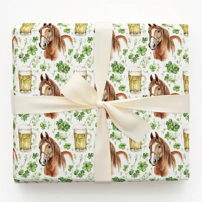 Brews with the Galineers Cob - Gift Wrap for Christmas, Holidays Wrapping Paper, Christmas Wrapping Paper