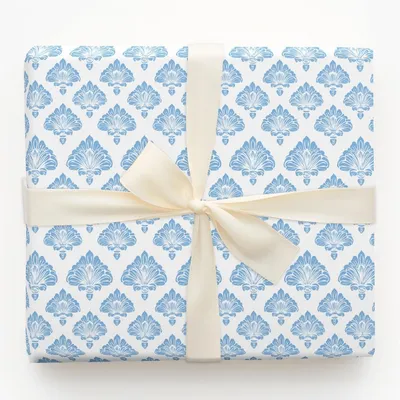 Blue Mist Veil - Gift Wrap for Christmas, Holidays Wrapping Paper, Christmas Wrapping Paper