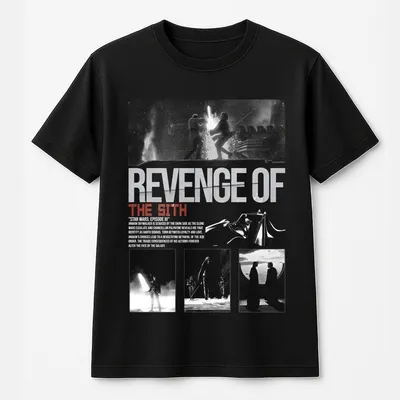 Revenge Of The Sith Vintage Unisex T-Shirt Gift For Women And Man Top Womenswear