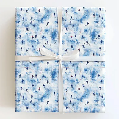 Ice Kings - Gift Wrap for Christmas, Holidays Wrapping Paper, Christmas Wrapping Paper