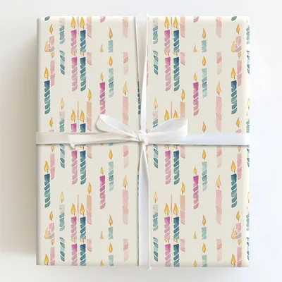 Wishes so Sweet - Gift Wrap for Christmas, Holidays Wrapping Paper, Christmas Wrapping Paper