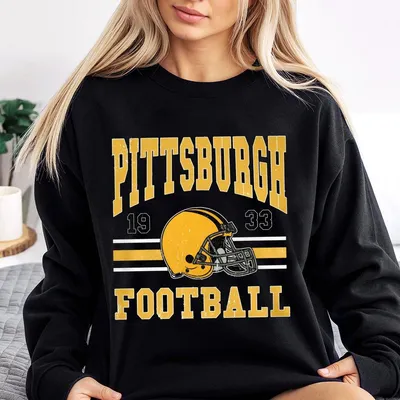 Retro Football Sweatshirt Classic Steelers Fan  Vintage Football Sweatshirt Game Day Outfit For Men Women