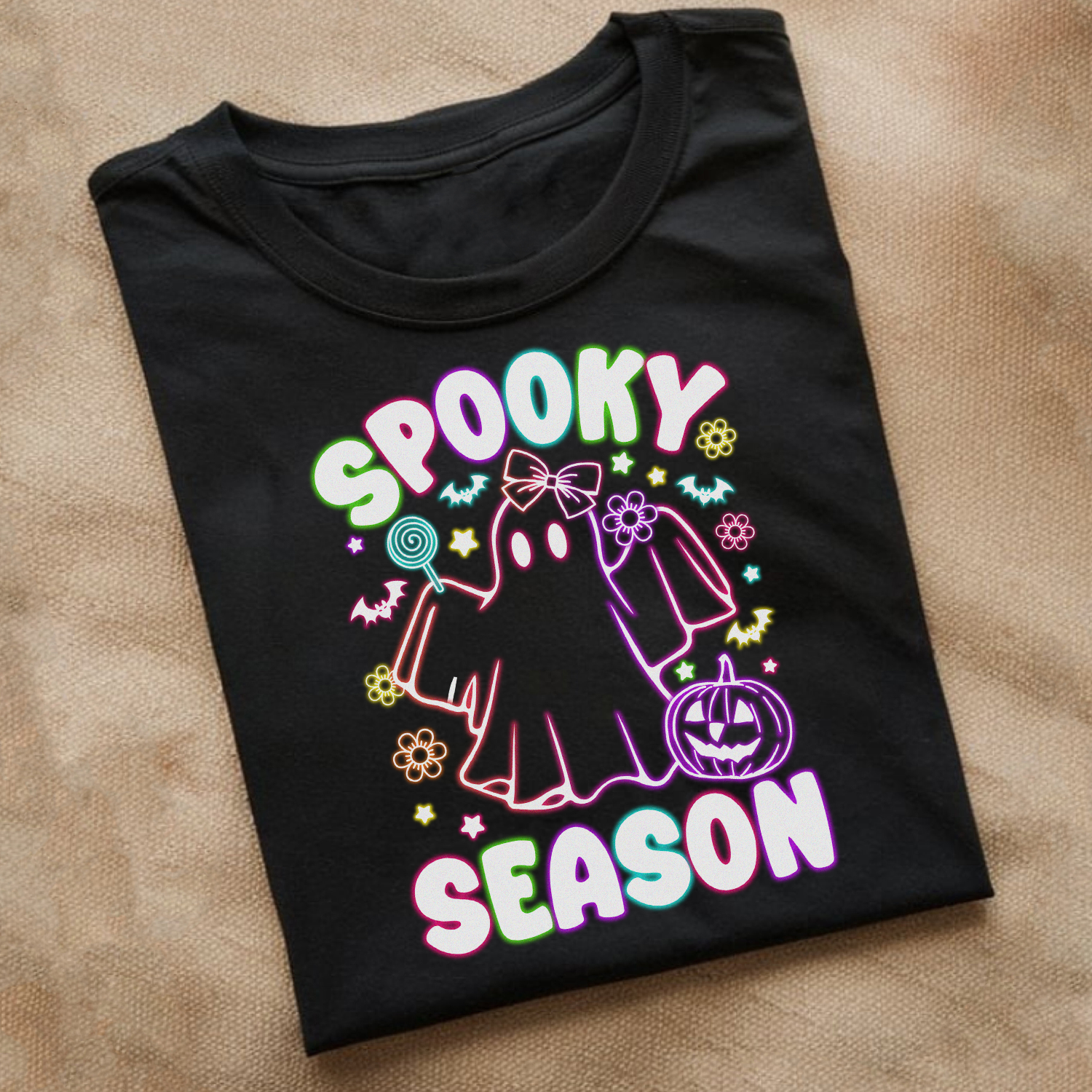 Halloween Ghost Shirt – Spooky Season Graphic Unisex Tee