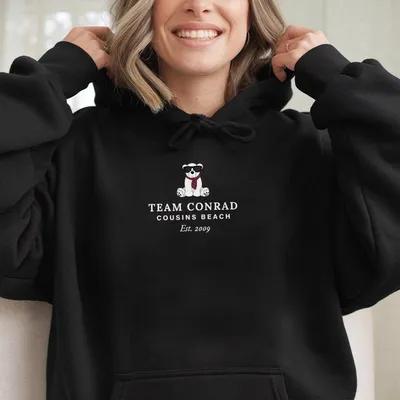 Team Conrad Junior Mint Bear Cousins Beach Est 2009 Hoodie The Summer I Turned Pretty Tsitp Womenswear Top