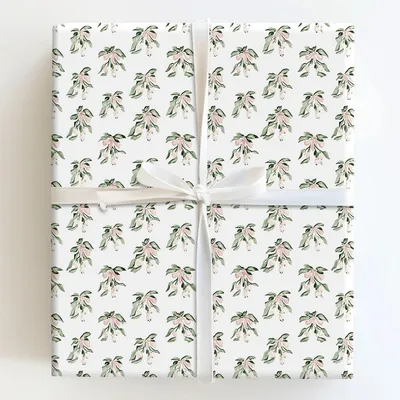 Bundle Up Buttercup - Gift Wrap for Christmas, Holidays Wrapping Paper, Christmas Wrapping Paper