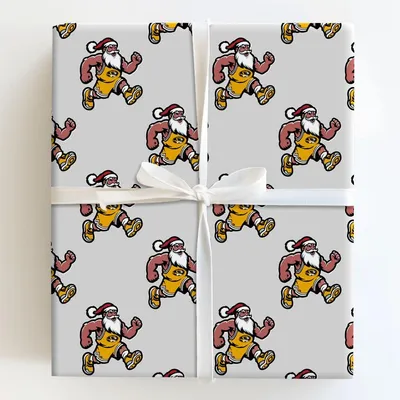 Santa Slams in the Zou - Gift Wrap for Christmas, Holidays Wrapping Paper, Christmas Wrapping Paper