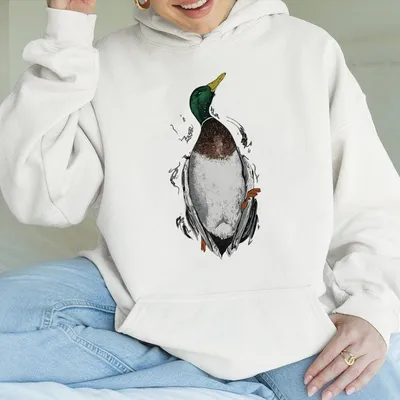 Dive Bomb Duck Hoodie, Waterfowl Hunting Hoodie For Men, Mallard Duck Hoodie, Outdoor Camo Gear, Gift For Duck Hunters