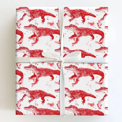 Red Navigator - Gift Wrap for Christmas, Holidays Wrapping Paper, Christmas Wrapping Paper