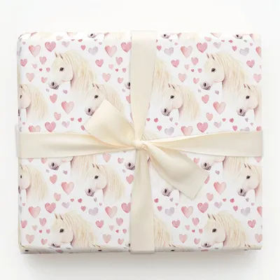 Icelandic Valentines - Gift Wrap for Christmas, Holidays Wrapping Paper, Christmas Wrapping Paper