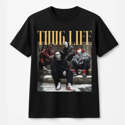 Halloween Thug Life T-Shirt Limited The Golden Girls T-Shirt Halloween Thug Life Gifts T-Shirt For Men Women Unisex Casual