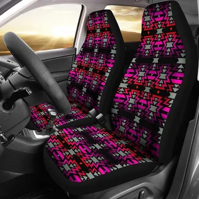 Pink Aztec Native American Universal Fit Car Seat Covers