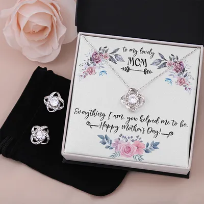 Mom Gifts, Gift From Bride to Mother, To My Lovely Mom On me Wedding day Necklace