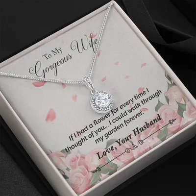 I Could Walk Through My Garden Forever Eternal Hope Necklace Gift For Wife