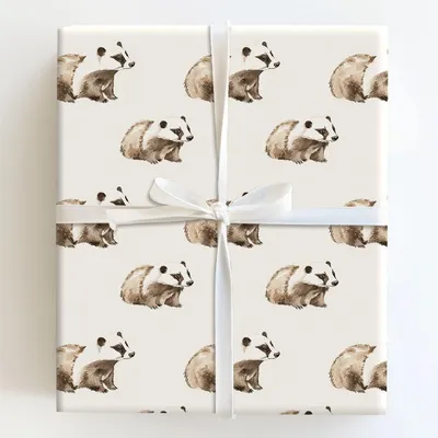 Gnaw and Order - Gift Wrap for Christmas, Holidays Wrapping Paper, Christmas Wrapping Paper