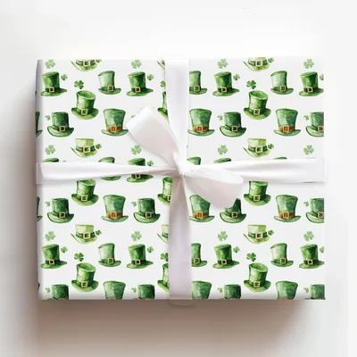 Green with Envy - Gift Wrap for Christmas, Holidays Wrapping Paper, Christmas Wrapping Paper