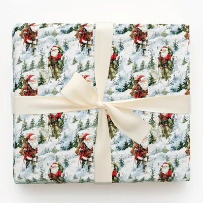 Jolly Peak - Gift Wrap for Christmas, Holidays Wrapping Paper, Christmas Wrapping Paper