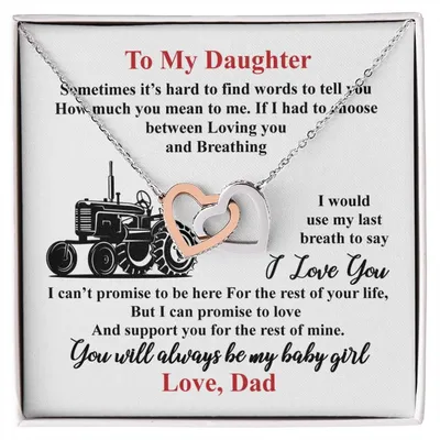 Farmer'S Daughter - Interlocking Heart Necklace Interlocking Hearts Necklace