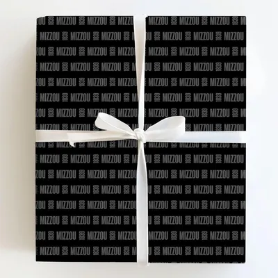 Mizzou 1839 - Gift Wrap for Christmas, Holidays Wrapping Paper, Christmas Wrapping Paper