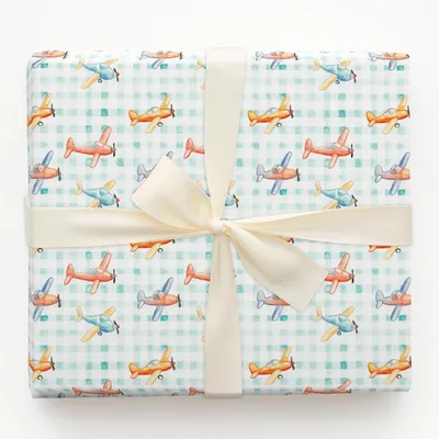 Cloud Cruiser - Gift Wrap for Christmas, Holidays Wrapping Paper, Christmas Wrapping Paper