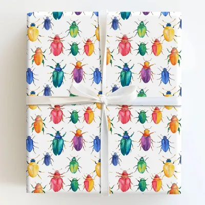 Caleb Wingfield - Gift Wrap for Christmas, Holidays Wrapping Paper, Christmas Wrapping Paper