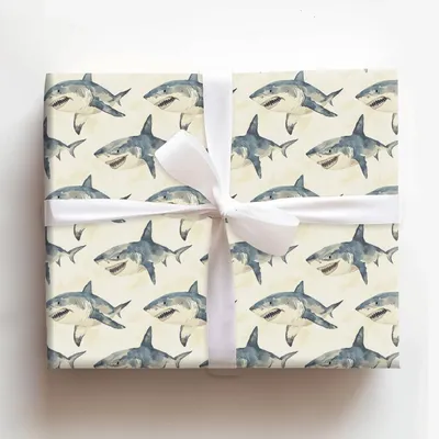 Tooth or Dare - Gift Wrap for Christmas, Holidays Wrapping Paper, Christmas Wrapping Paper