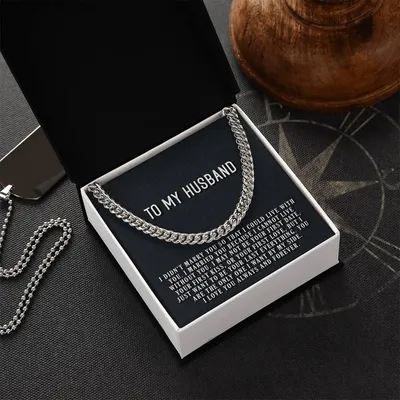 Cannot Live Without You Cuban Link Chain