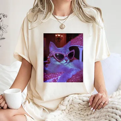 Cat Lover Club Unisex T-Shirt, Cat Cute Vintage Graphic T-Shirt, Funny Cat T-Shirt, Streetwear Top For Men And Women
