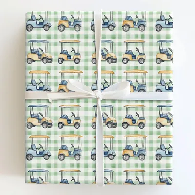 The Links - Gift Wrap for Christmas, Holidays Wrapping Paper, Christmas Wrapping Paper
