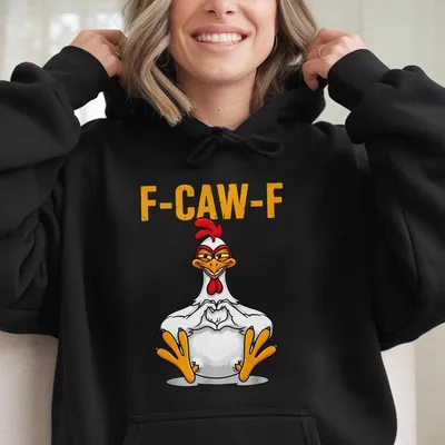Funny Chicken Heart Hoodie Chicken Throwing Heart Meme Hoodie Cute Chicken Graphic Hoodie Sarcastic Chicken Love Hoodie