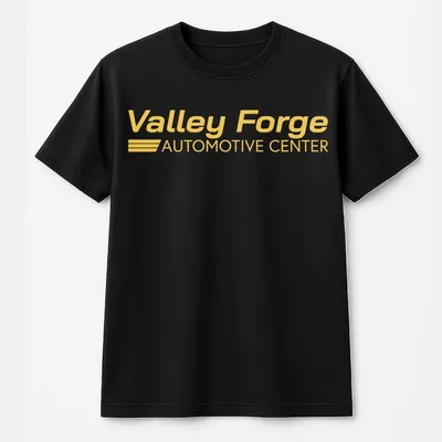 Valley Forge Automotive Center T-Shirt, Car & Tires Funny Graphic T-Shirt, Shane Gillis Tv Series Unisex Top For Casual Daily Wear