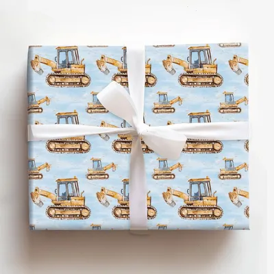 Dig in and Celebrate - Gift Wrap for Christmas, Holidays Wrapping Paper, Christmas Wrapping Paper