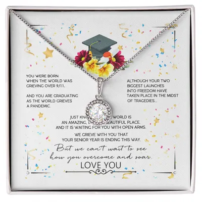 Hurry Selling Out! Graduation Custom Text, Graduation Gift, Senior Gift, Grandma And Granddaughter Necklace, Granddaughter Christmas Gift, Grandad Grandma And Granddaughter Heart Necklace Jewelry, Birthday Jewelry Gift
