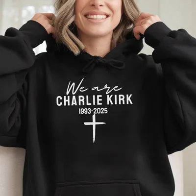 October 14th Red Hoodie, We Are C.K Hoodie, Freedom Quote Cross Design Hoodie, Patriotic Black Hoodie For Men And Women, 1993-2025 Memorial