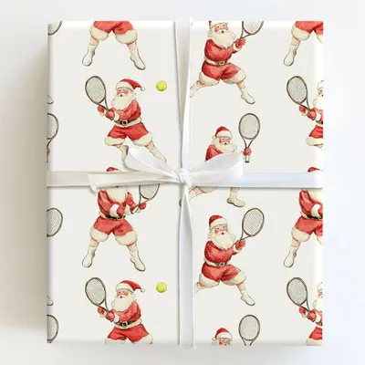 Serving Up Cheer - Gift Wrap for Christmas, Holidays Wrapping Paper, Christmas Wrapping Paper