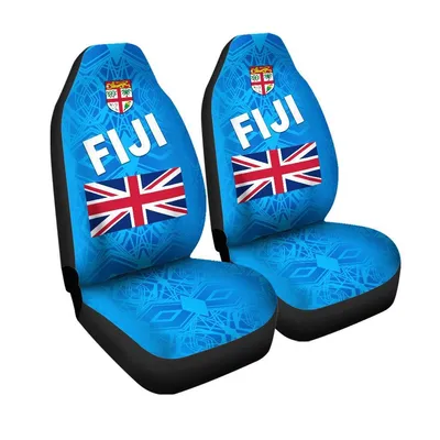 Fiji Day Car Seat Cover Flag Vibes
