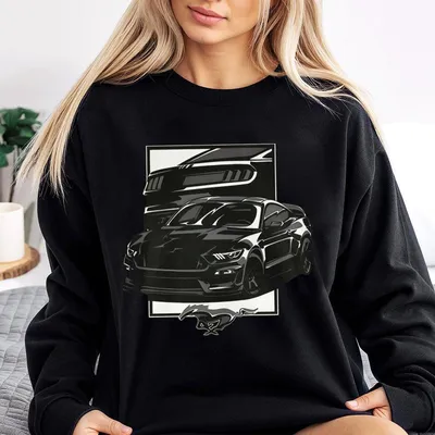 S550 Mustang Gt Sweatshirt,Muscle Car Graphic Sweatshirt,American Sports Car Apparel,Perfect Gift For Car Lovers,Racing Fan Clothing