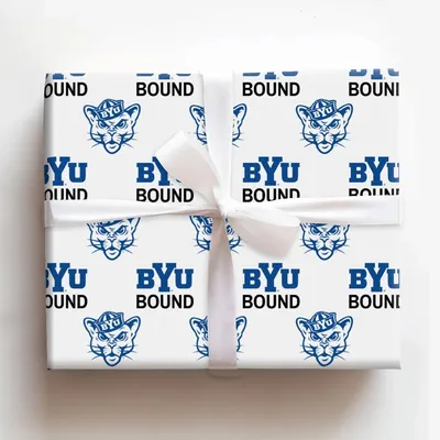 BYU Bound - Gift Wrap for Christmas, Holidays Wrapping Paper, Christmas Wrapping Paper