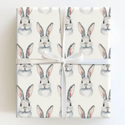 Eggstra Fluffy - Gift Wrap for Christmas, Holidays Wrapping Paper, Christmas Wrapping Paper